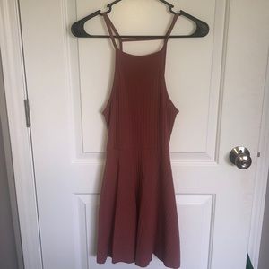 Ribbed Peach Forever 21 Dress